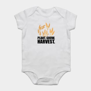 Wheat Farmer - Plant Grow Harvest Baby Bodysuit